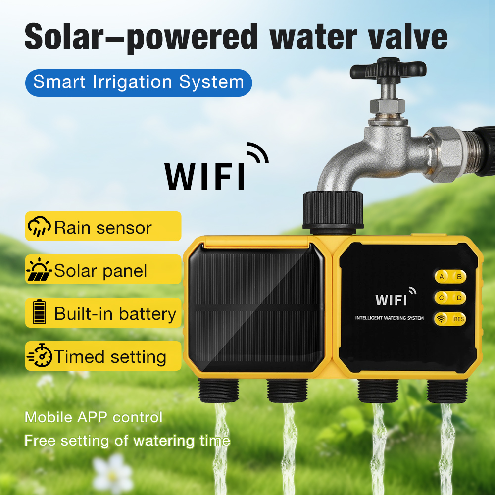 Wifi Irrigation Timer - WiFi-таймер для полива на солнечной энергии