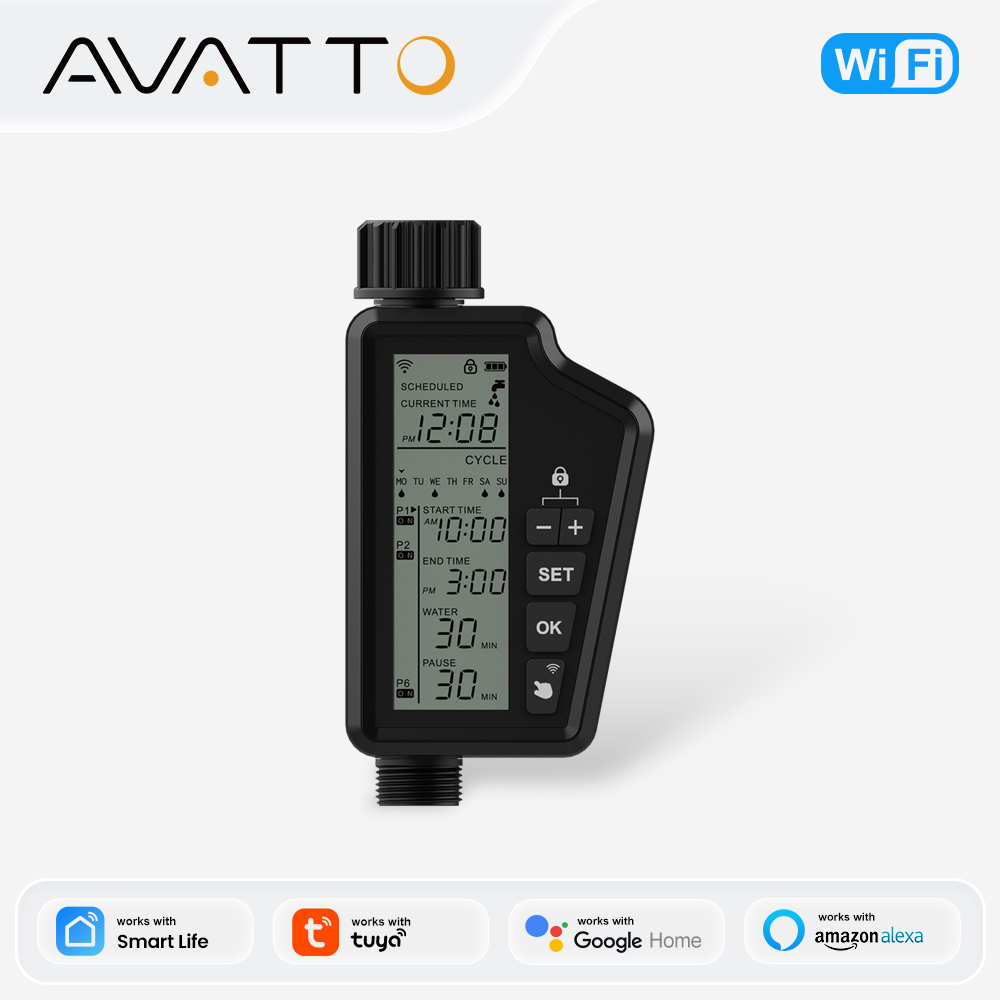 Wifi Irrigation Timer - MIUCDA Tuya WIFI Интеллектуальный таймер для