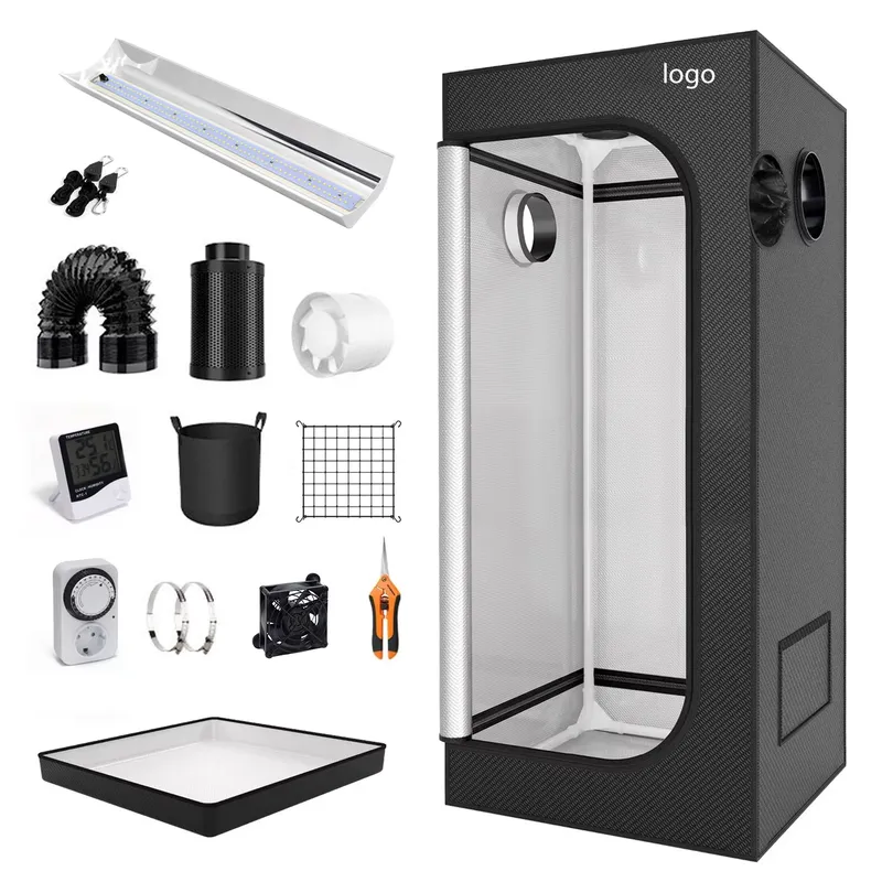 Grow Tent Complete Kit - Индивидуально изготовленный на заводе гроубокс из