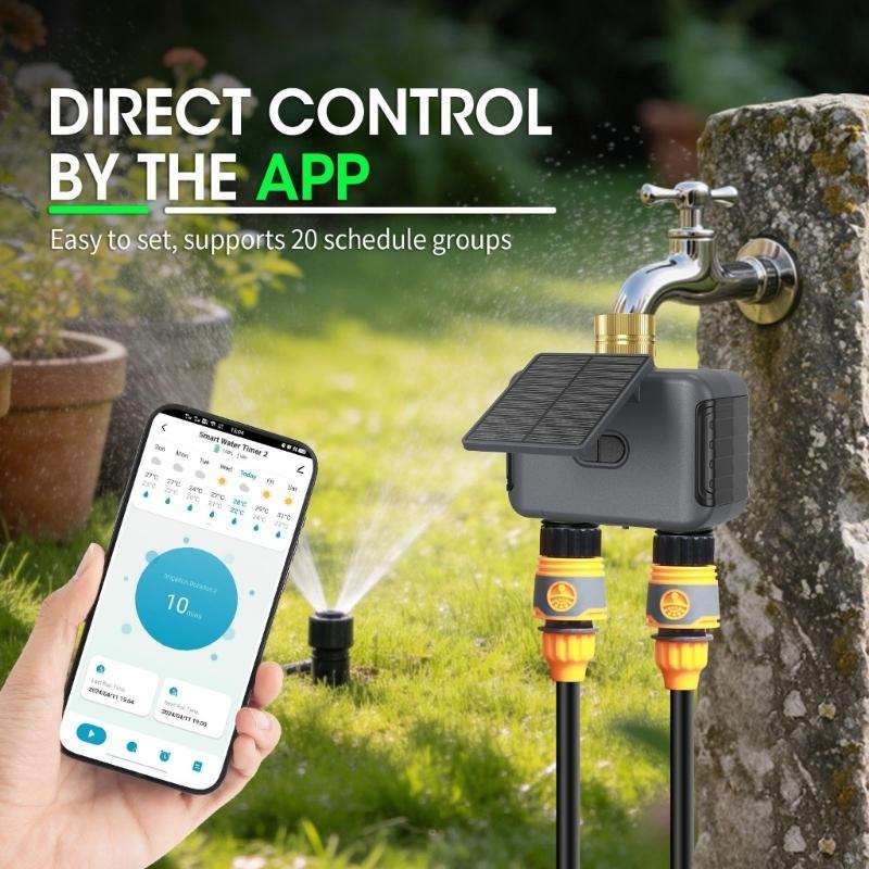 2-зонный таймер подачи воды на – обзор и цена Wifi Irrigation Timer