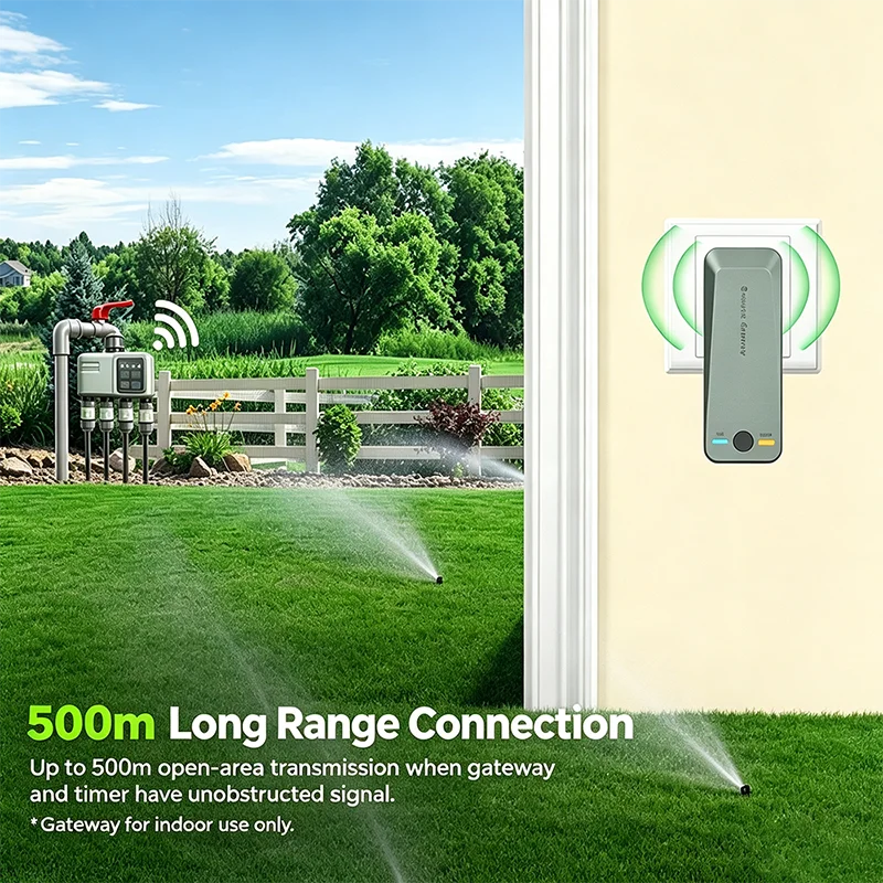Система автополива растений с  – обзор и цена Wifi Irrigation Timer