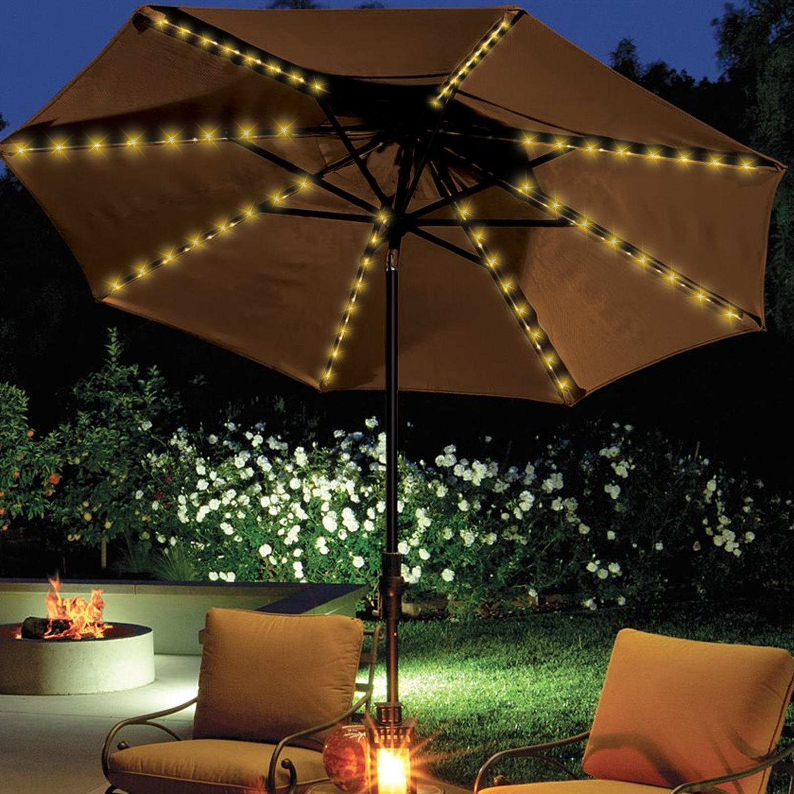 Светодиодная гирлянда для садо – обзор и цена Smart Garden Umbrella
