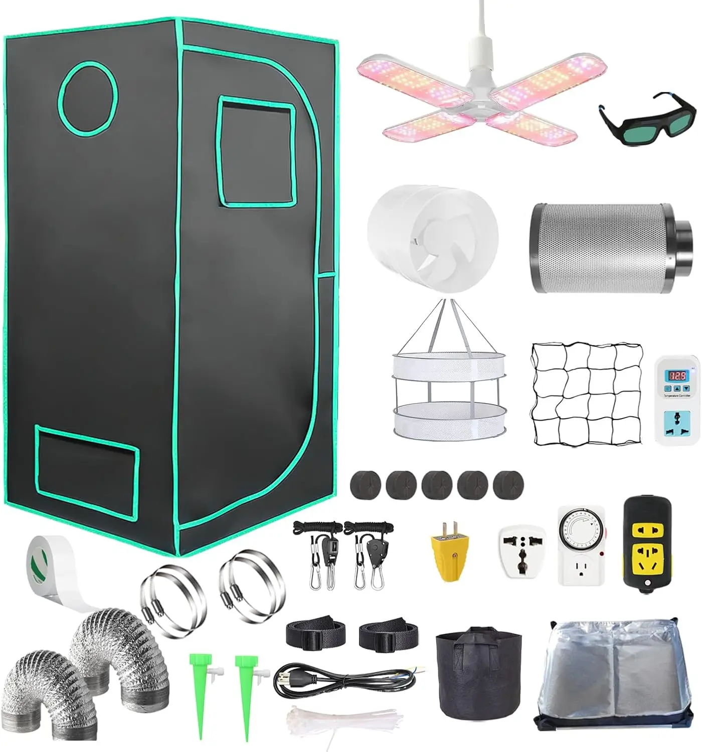 Комплект для выращивания расте – обзор и цена Grow Tent Complete Kit